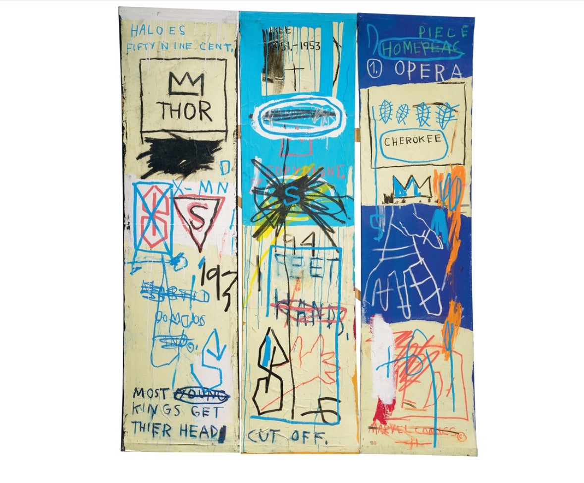 Jean Michel Basquiat King Pleasure
