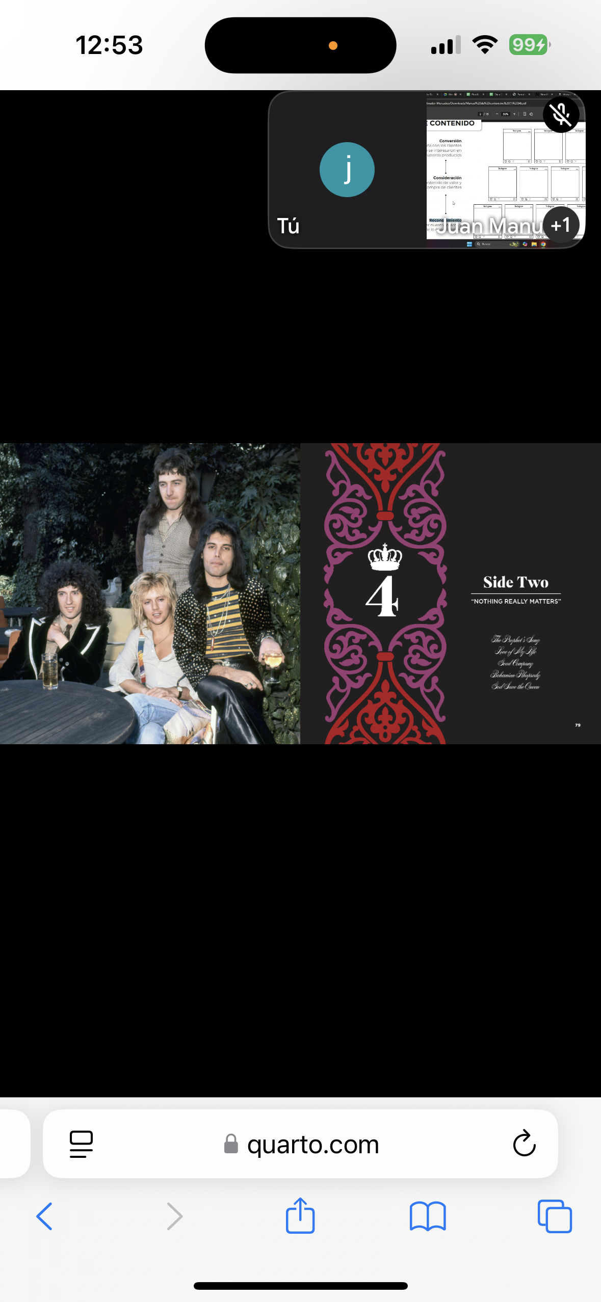 Queen and A night at the opera
