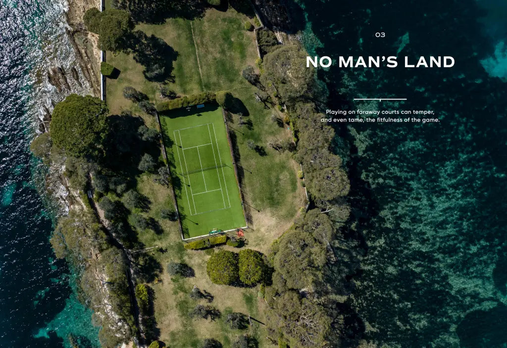 The tennis court