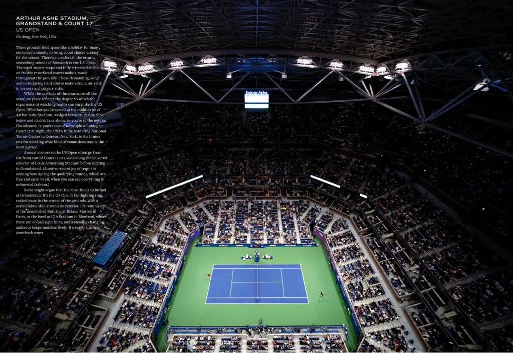 The tennis court