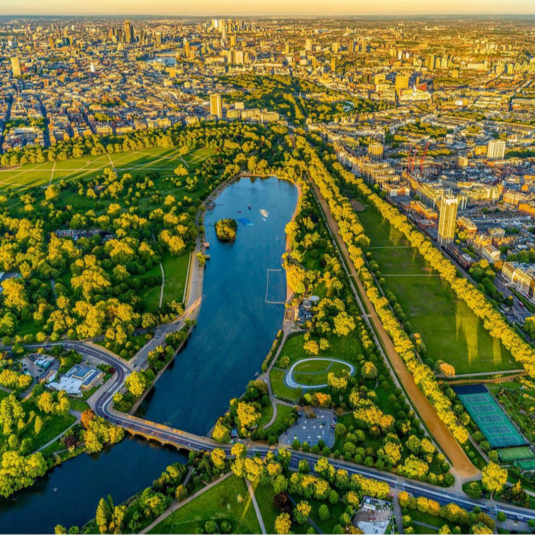 London from the air