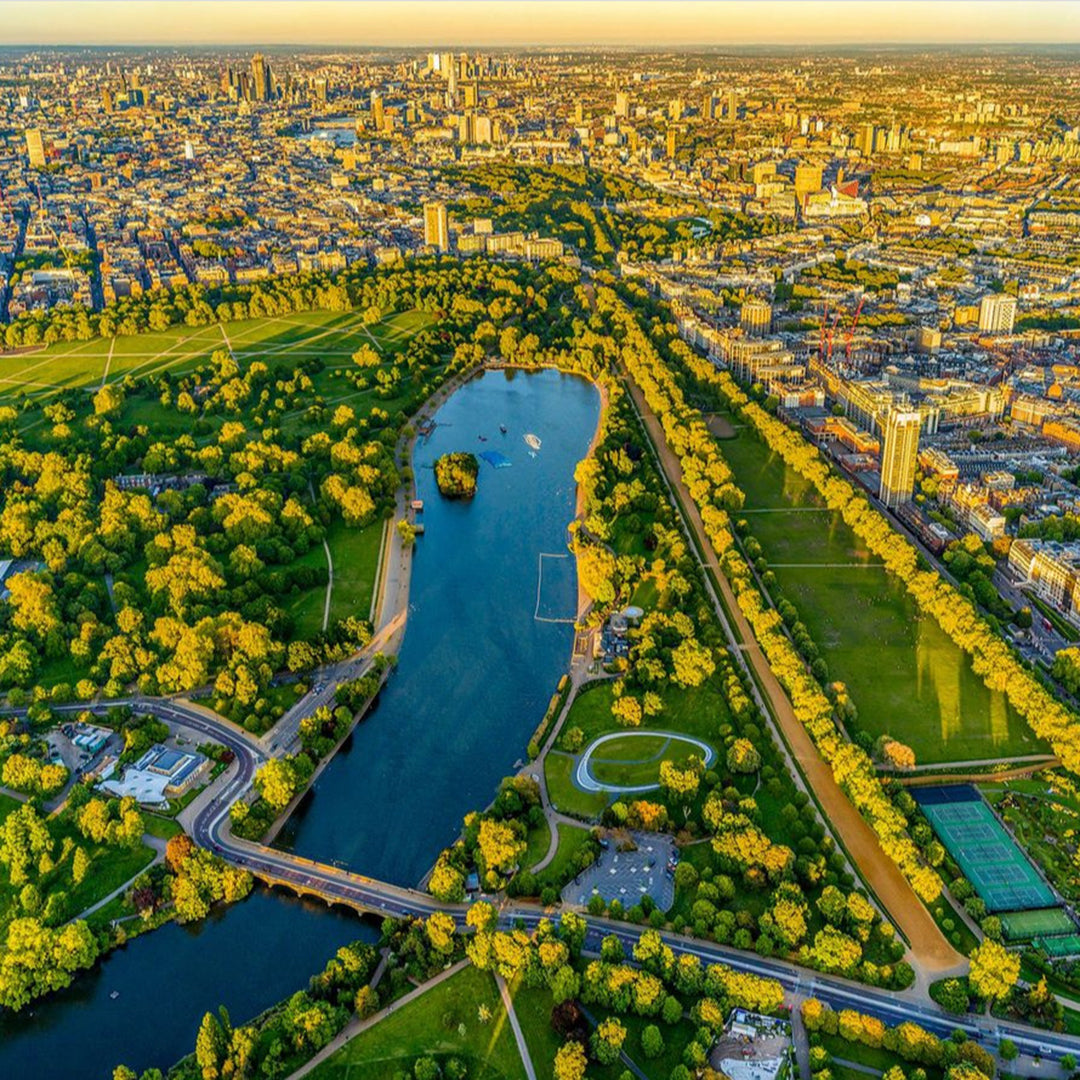 London from the air