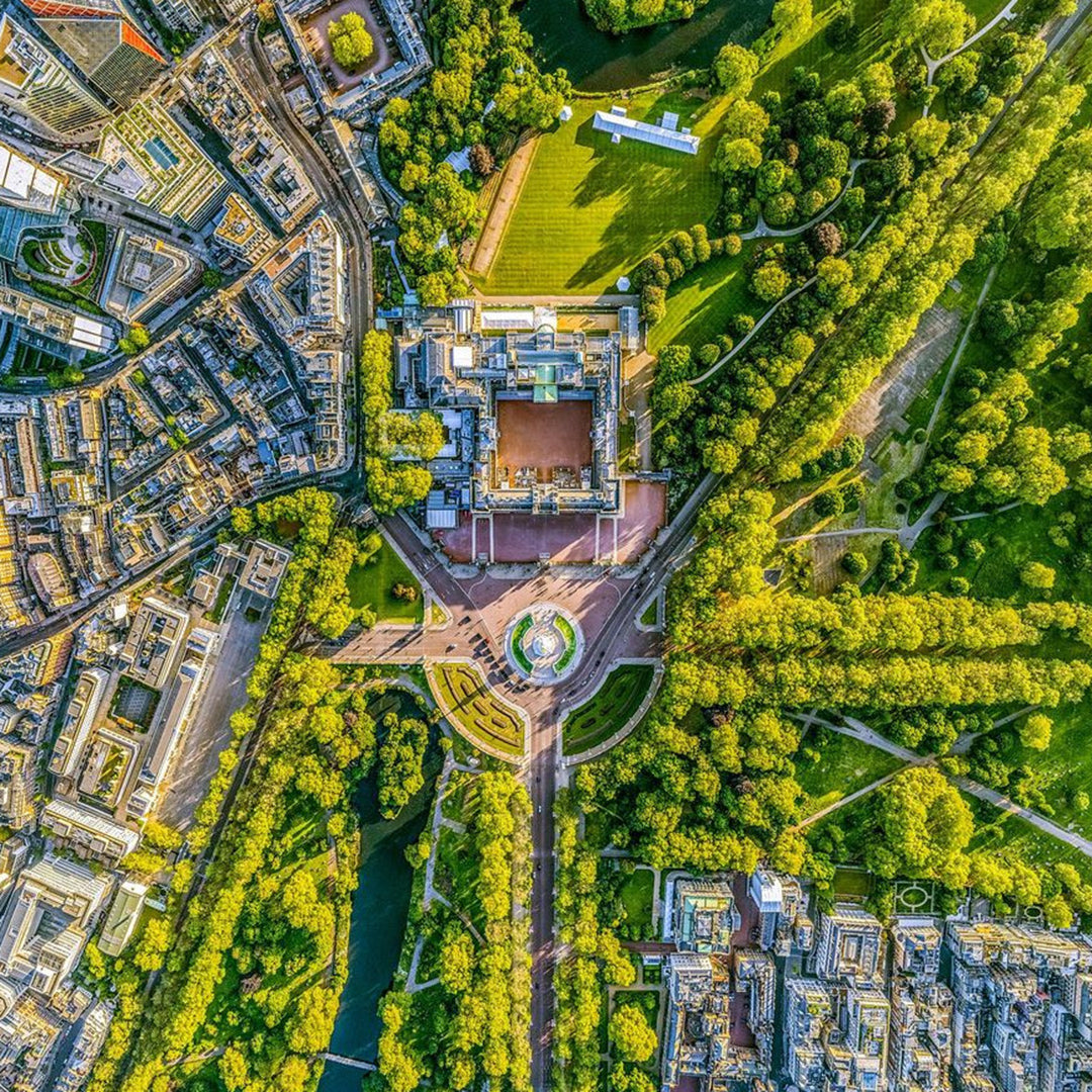 London from the air