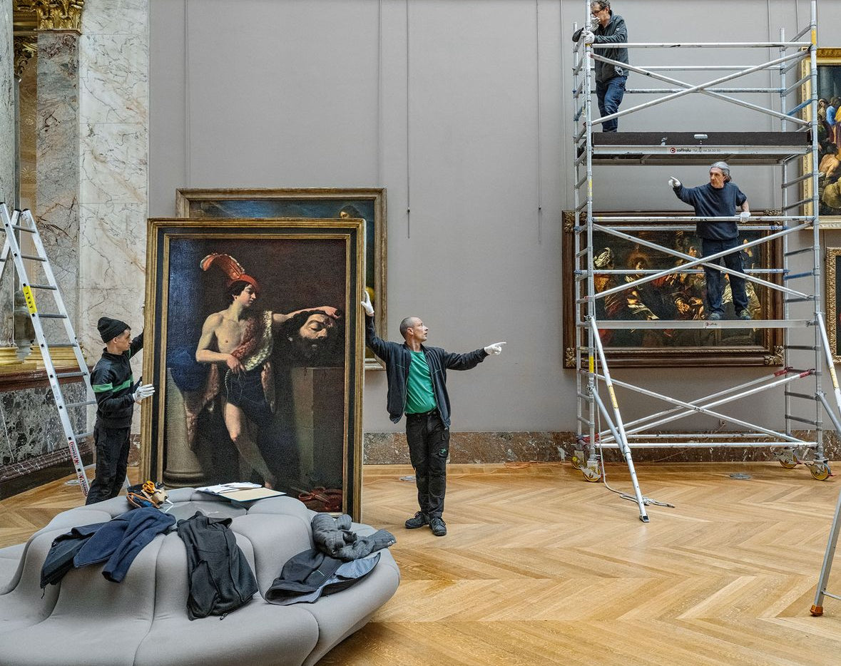At the Louvre