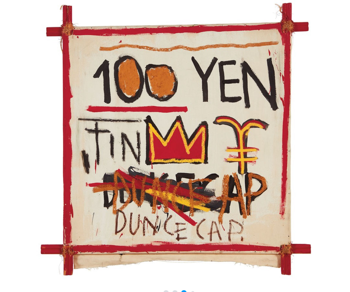 Jean Michel Basquiat King Pleasure