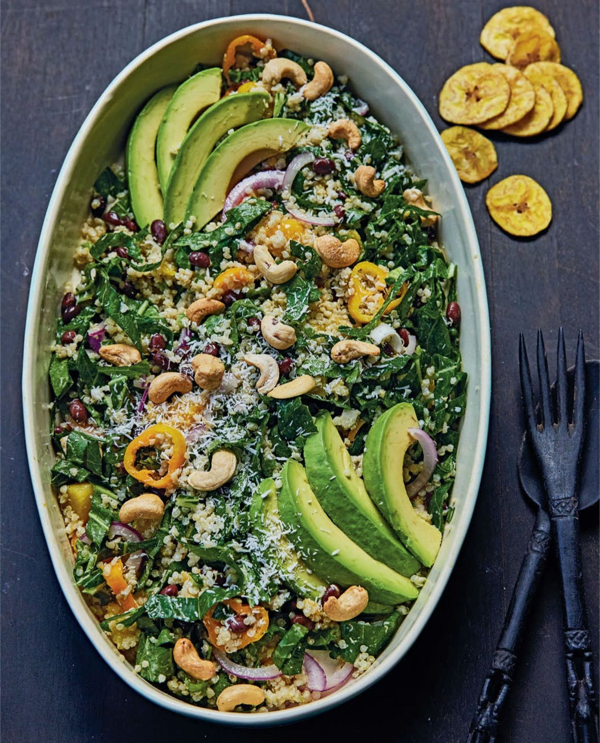 Vegetarian salad for dinner