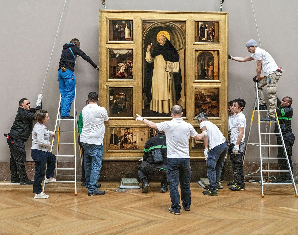 At the Louvre