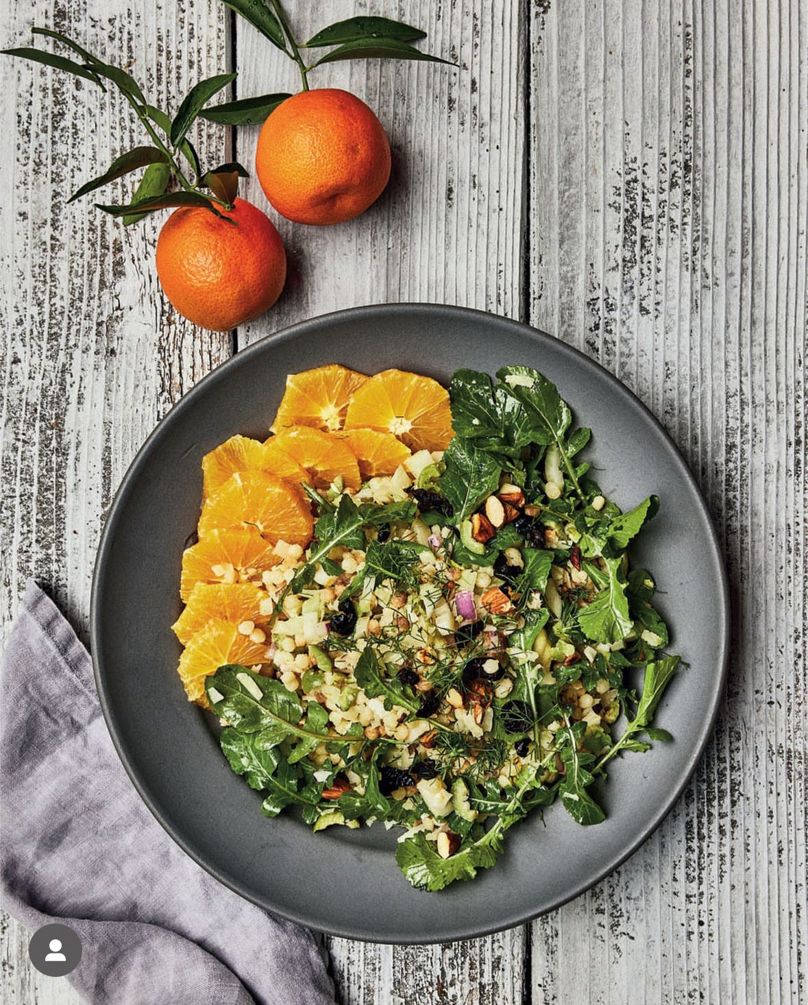 Vegetarian salad for dinner