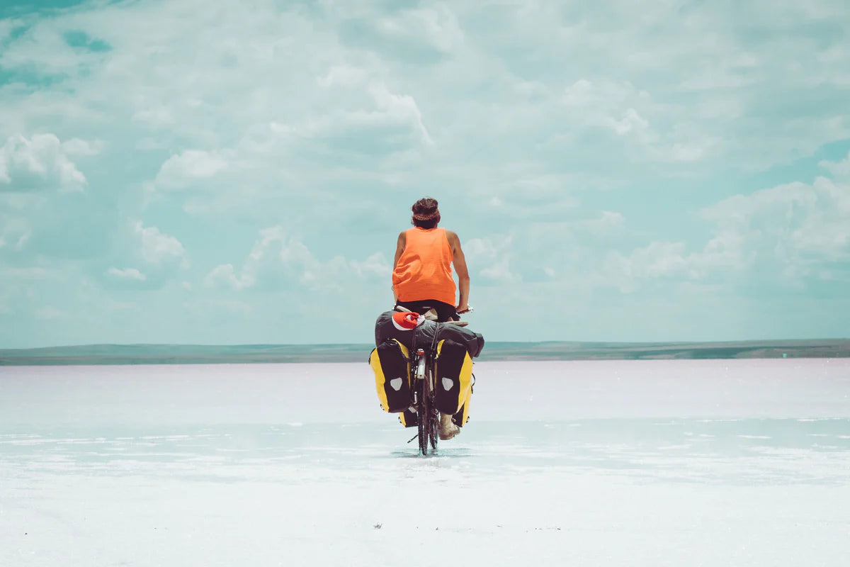 One year on a bike